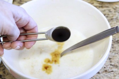 Мраморный шоколадно-банановый пирог - приготовление