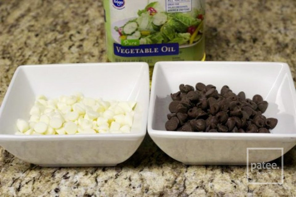 Мраморный шоколадно-банановый пирог - Шаг 9