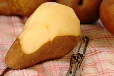 Ванильно-винная груша - приготовление