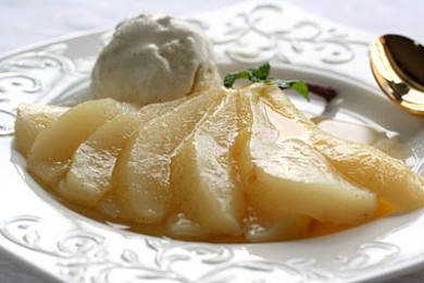 Ванильно-винная груша - приготовление