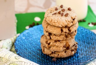 Печенье с рубленым шоколадом