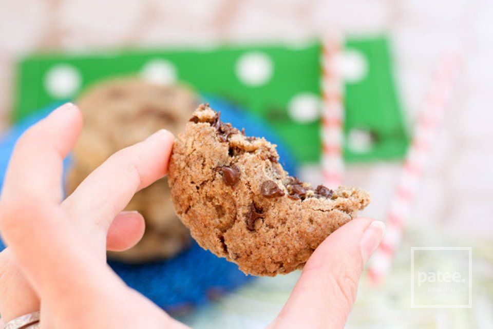 Печенье с рубленым шоколадом - Шаг 8