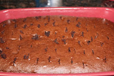 Шоколадно-карамельный торт - приготовление