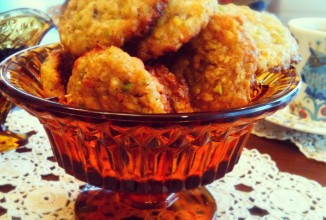 Овсяное печенье с фисташками и апельсином