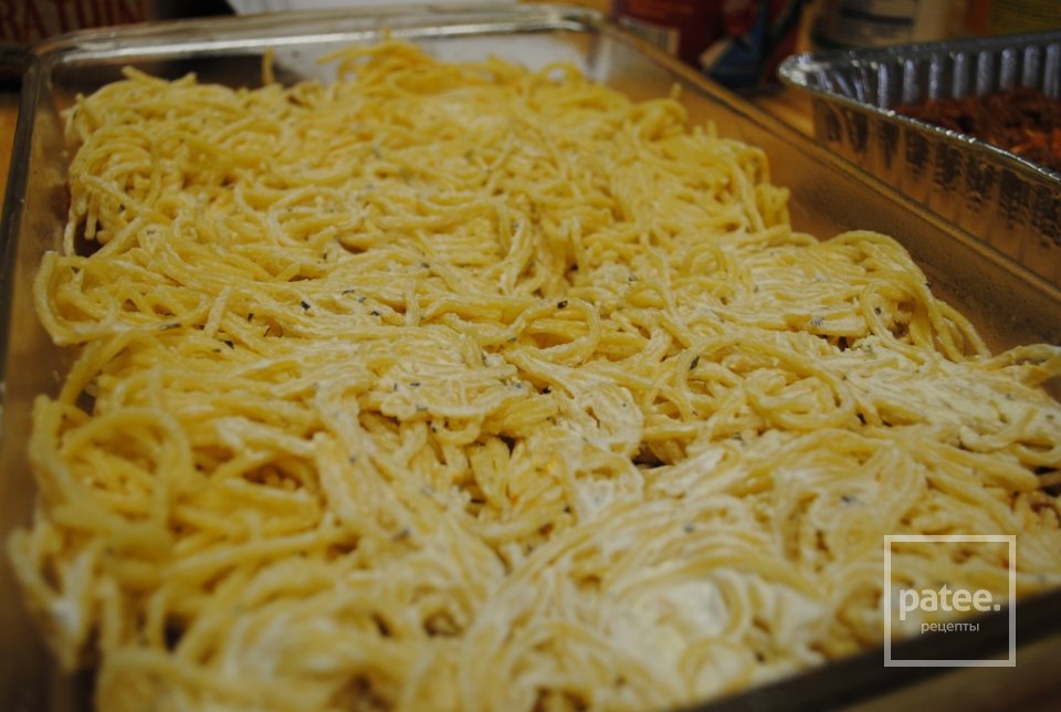 Запеканка из спагетти с мясом и сыром - Шаг 6