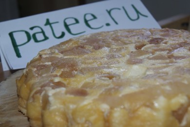 Творожная запеканка с яблоками - приготовление