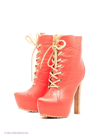 Красные полусапожки..как их правильно обыграть??