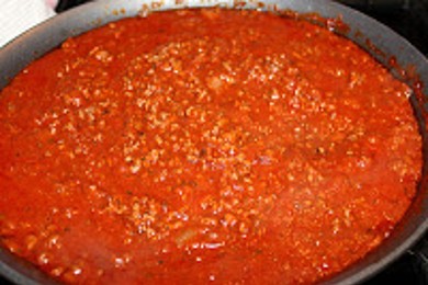 Спагетти с мясным соусом - приготовление