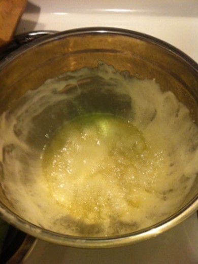 Шоколадно-арахисовый десерт с рисовыми хлопьями - Шаг 4