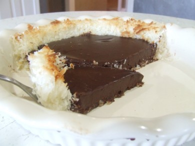 Рецепт Шоколадно-кокосовый пирог
