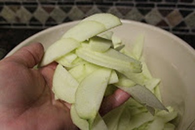 Яблочный пирог - приготовление