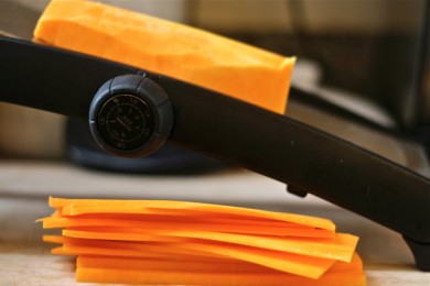 Сырные корзиночки из мускатной тыквы - приготовление