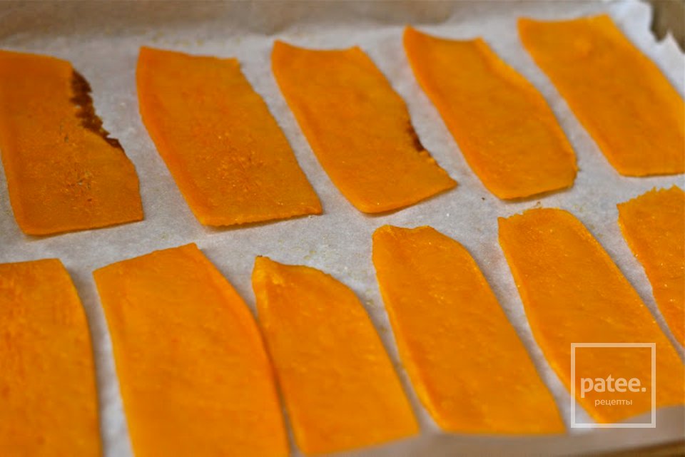 Сырные корзиночки из мускатной тыквы - Шаг 3