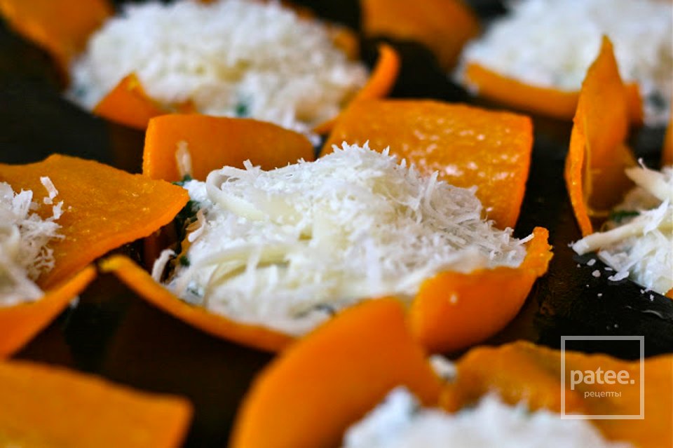 Сырные корзиночки из мускатной тыквы - Шаг 14