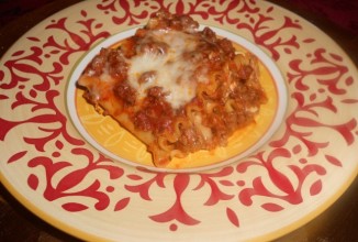 Мясные рулетики из лазаньи