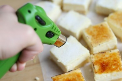 Лимонные чизкейки - приготовление