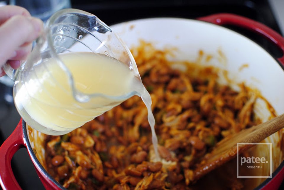 Чили с курицей и фасолью - Шаг 12