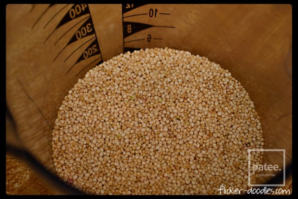 Буррито с фасолью и киноа - Шаг 1