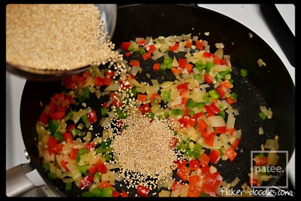 Буррито с фасолью и киноа - Шаг 4