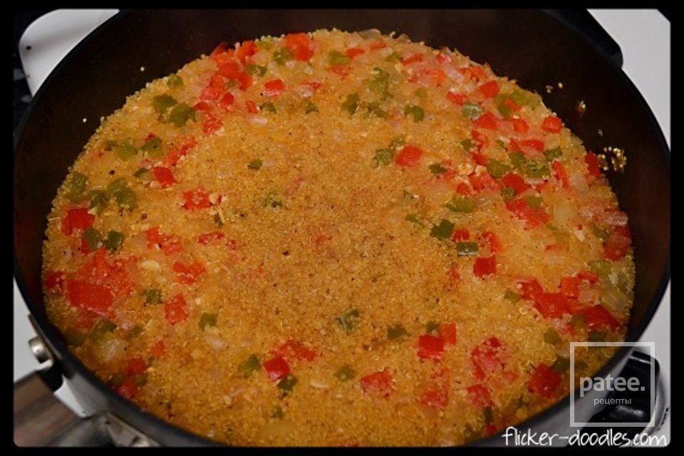 Буррито с фасолью и киноа - Шаг 7