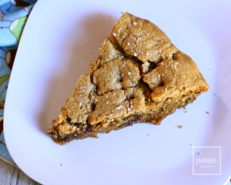 Пирог с рубленым шоколадом - Шаг 6