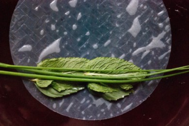 Роллы весенние с маринованным тофу - приготовление