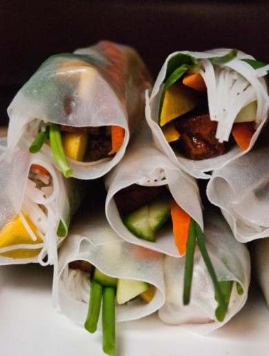 Роллы весенние с маринованным тофу - Шаг 9