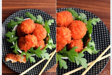 Жареный козий сыр - приготовление