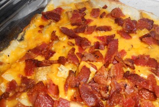 Запеченный картофель с беконом