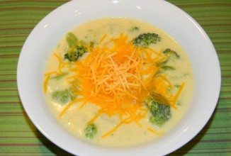 Картофельный суп c брокколи