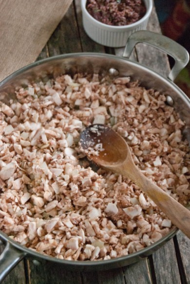 Паста с грибным рагу - Шаг 1