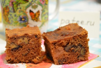 Яблочные "брауни"