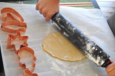 Рождественское печенье - приготовление