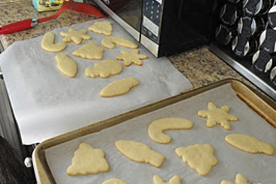 Рождественское печенье - приготовление