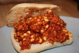 Сэндвичи с индейкой и кукурузой