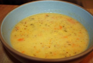 Суп с сыром и картофелем