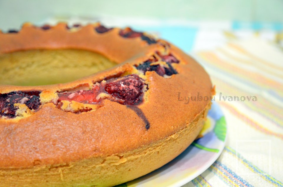 Манник с клубникой - Шаг 5