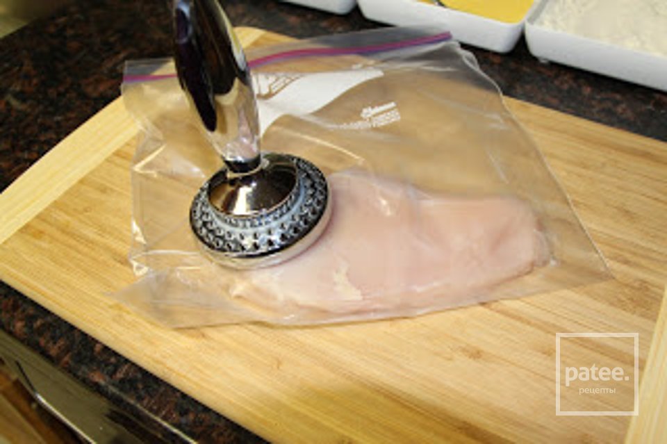 Жареная курица с корочкой из сухарей и сыра - Шаг 4