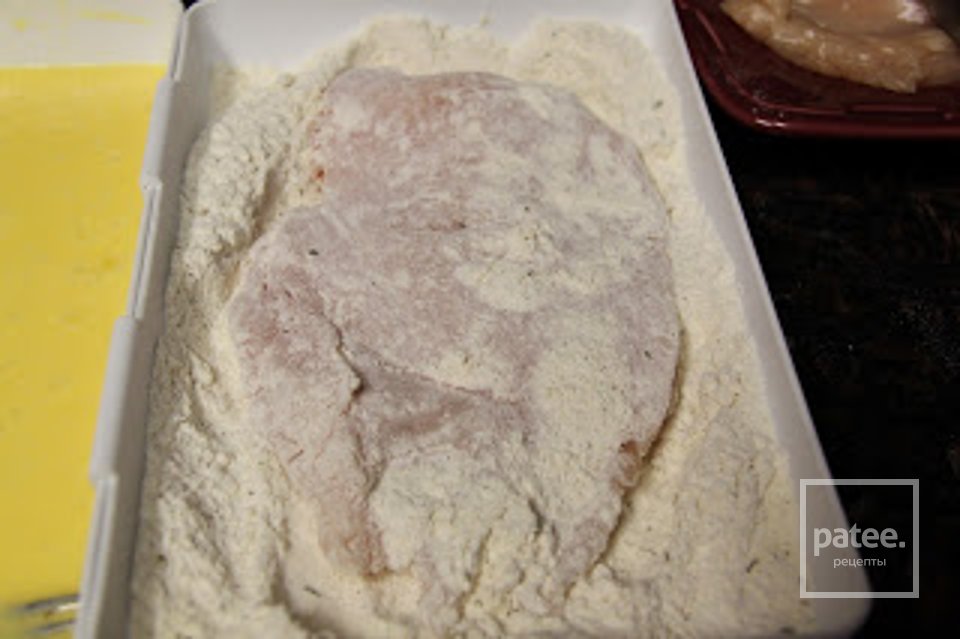 Жареная курица с корочкой из сухарей и сыра - Шаг 6