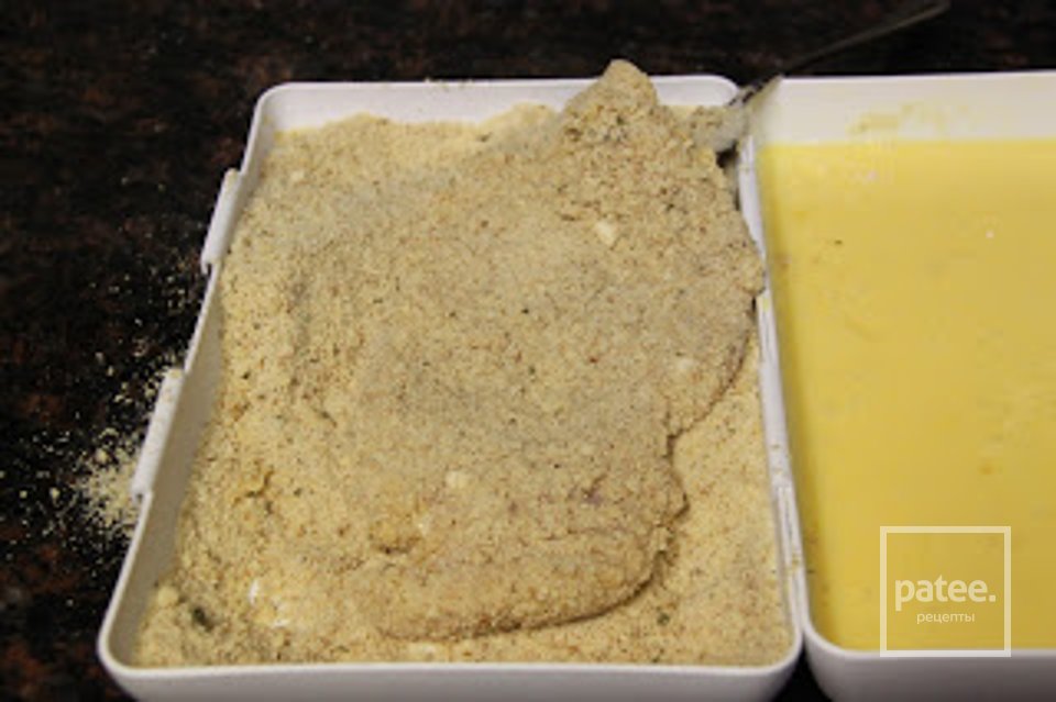 Жареная курица с корочкой из сухарей и сыра - Шаг 8