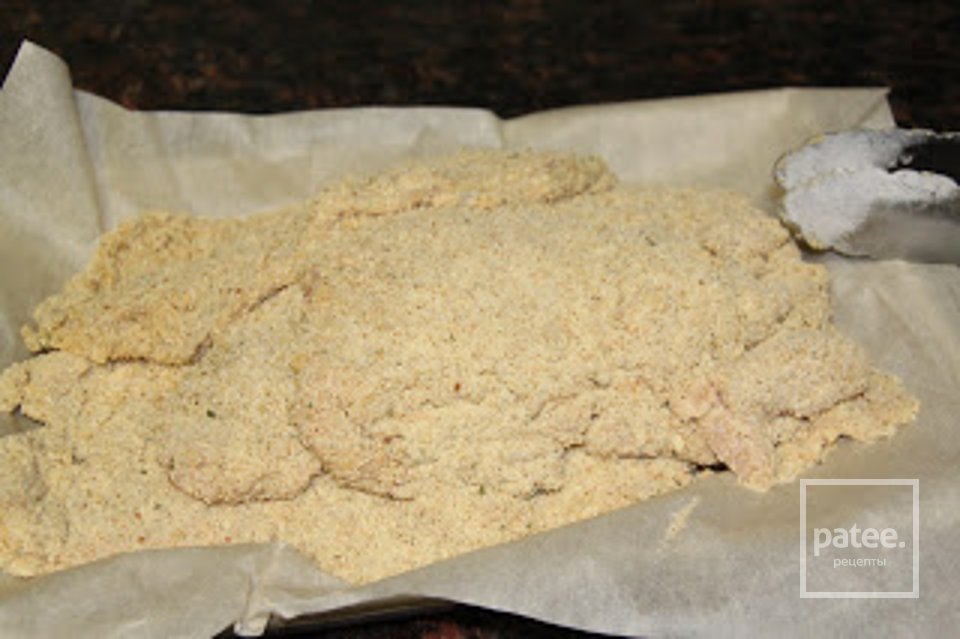 Жареная курица с корочкой из сухарей и сыра - Шаг 9