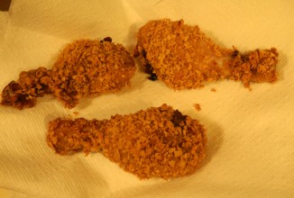 Хрустящие куриные ножки запеченные