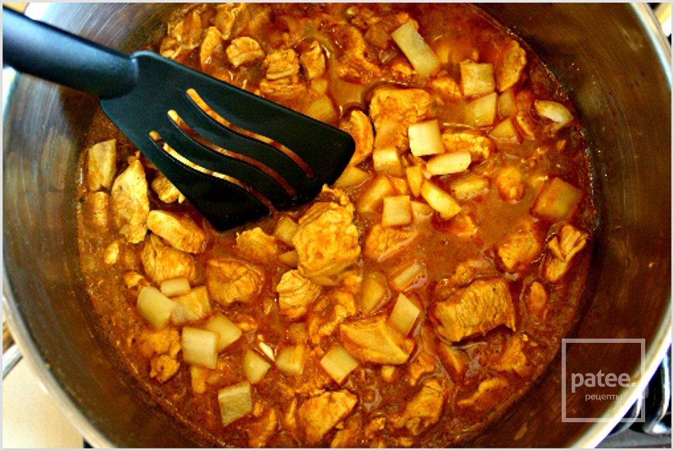 Курица Карри - Шаг 13