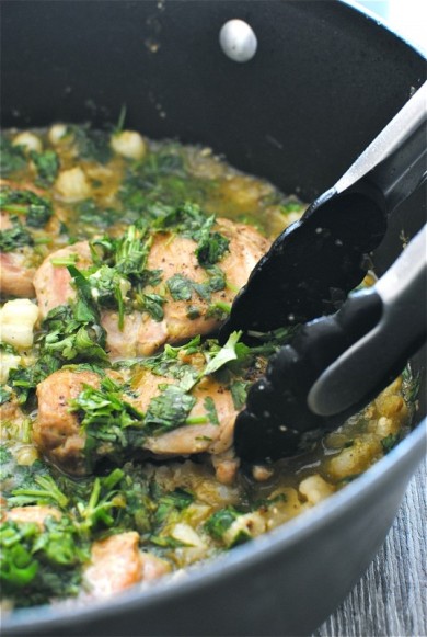 Курица с соусом из томатильо - Шаг 6