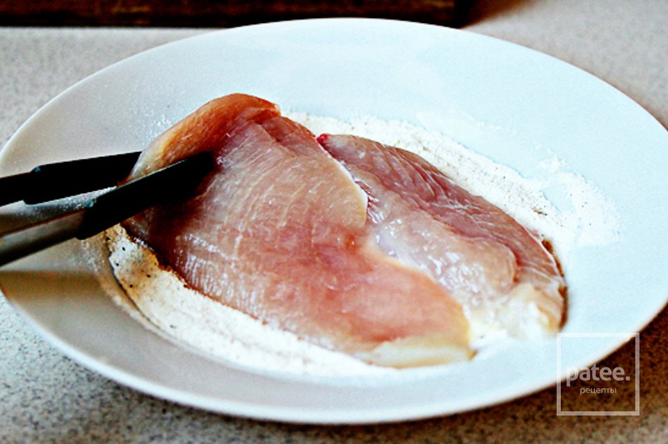 Курочка с грибами и сыром - Шаг 5