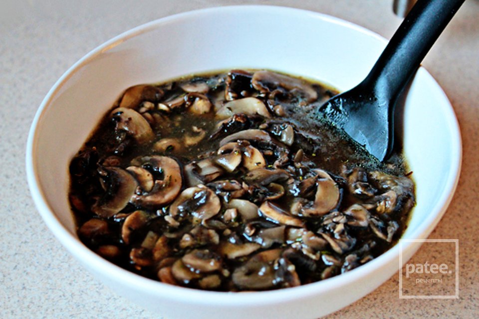 Курочка с грибами и сыром - Шаг 8