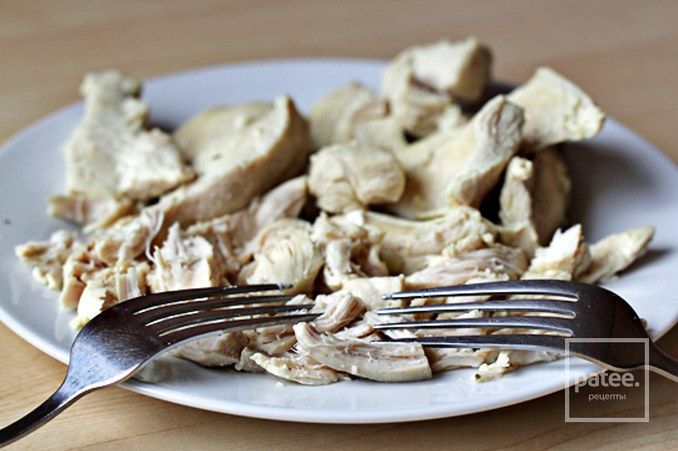 Куриный суп с морковными сердечками - Шаг 4