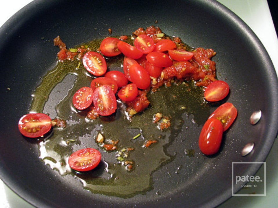 Тушенная бамия с помидорами - Шаг 1