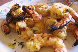 Запеченные креветки