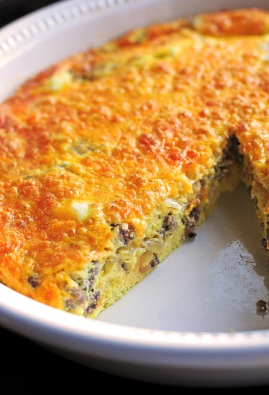 Фриттата с говядиной и сыром - Шаг 8